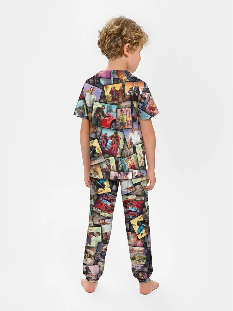 Детская пижама с брюками / GTA