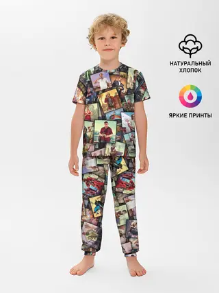 Детская пижама с брюками / GTA
