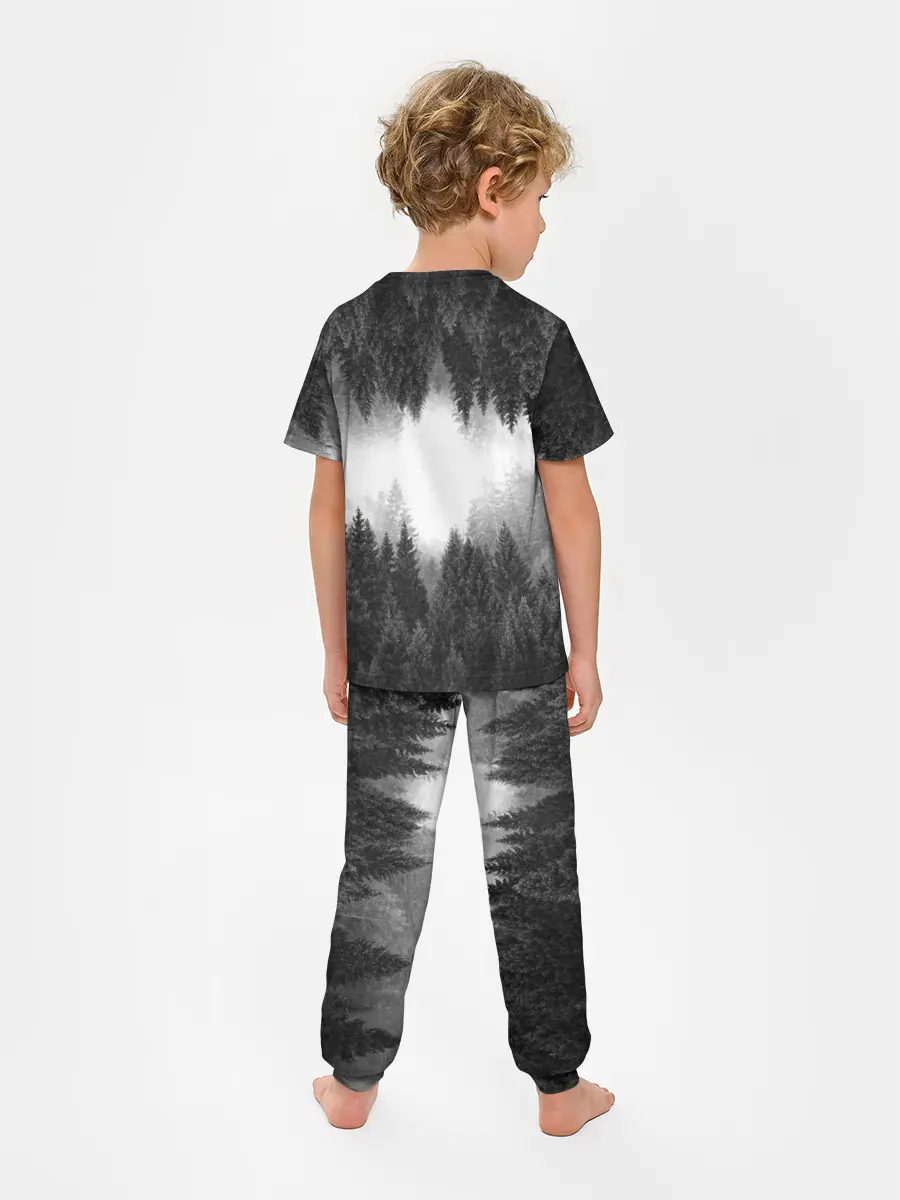 Детская пижама с брюками / Клыки леса