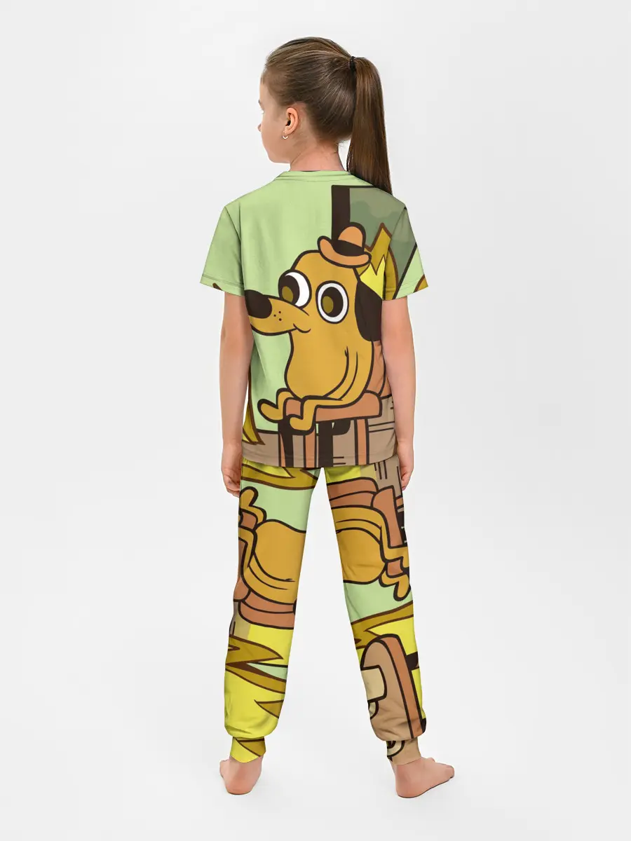 Детская пижама с брюками / This is fine