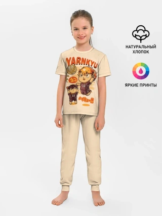 Детская пижама с брюками / YARNKYU Haikyu!! | ЯКУ Хайкью!!