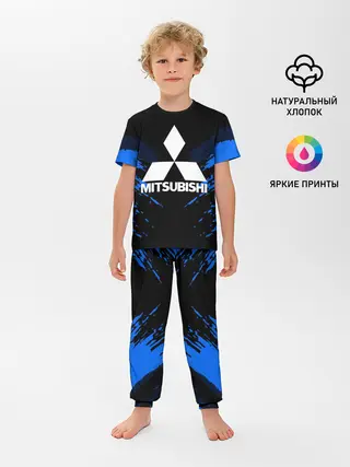 Детская пижама с брюками / MITSUBISHI SPORT COLLECTION