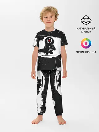 Детская пижама с брюками / Ghost of Tsushim | Призрак Цусимы