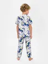Детская пижама с брюками / Этнический узор пэчворк