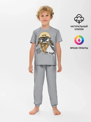 Детская пижама с брюками / Wild! Сrazy guy!