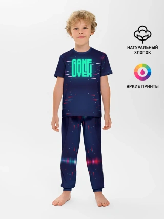Детская пижама с брюками / Game Over