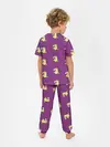 Детская пижама с брюками / Фиолетовые пони
