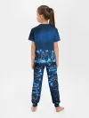 Детская пижама с брюками / Группа Hollywood Undead ночной город