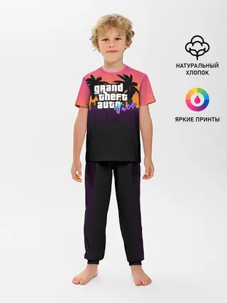 Детская пижама с брюками / Grand Theft Auto vice