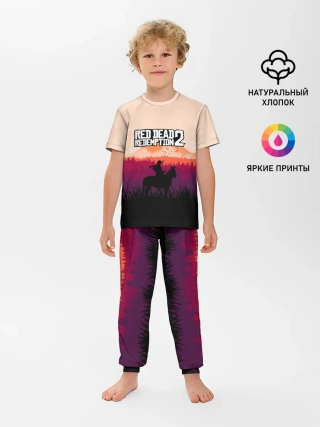 Детская пижама с брюками / Red Dead Redemption