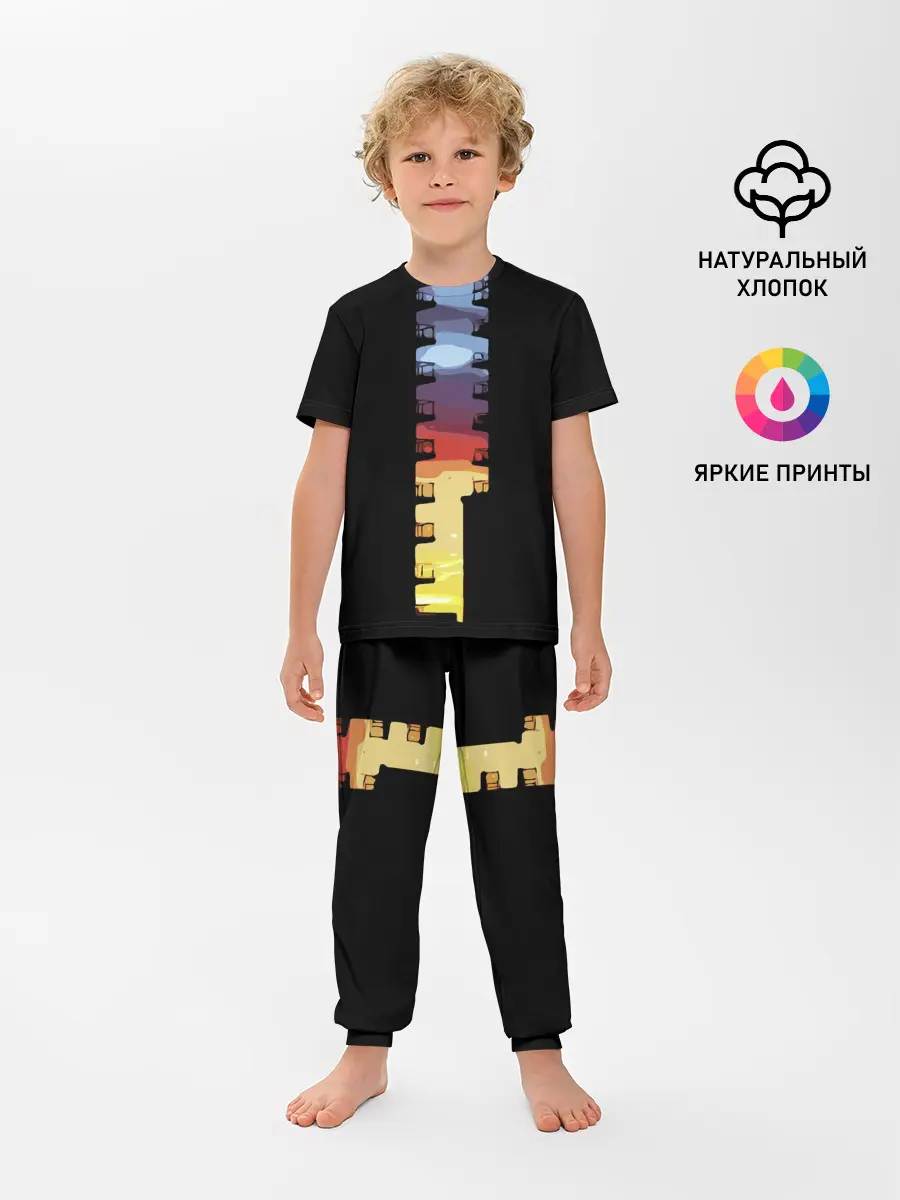 Детская пижама с брюками / Балконы