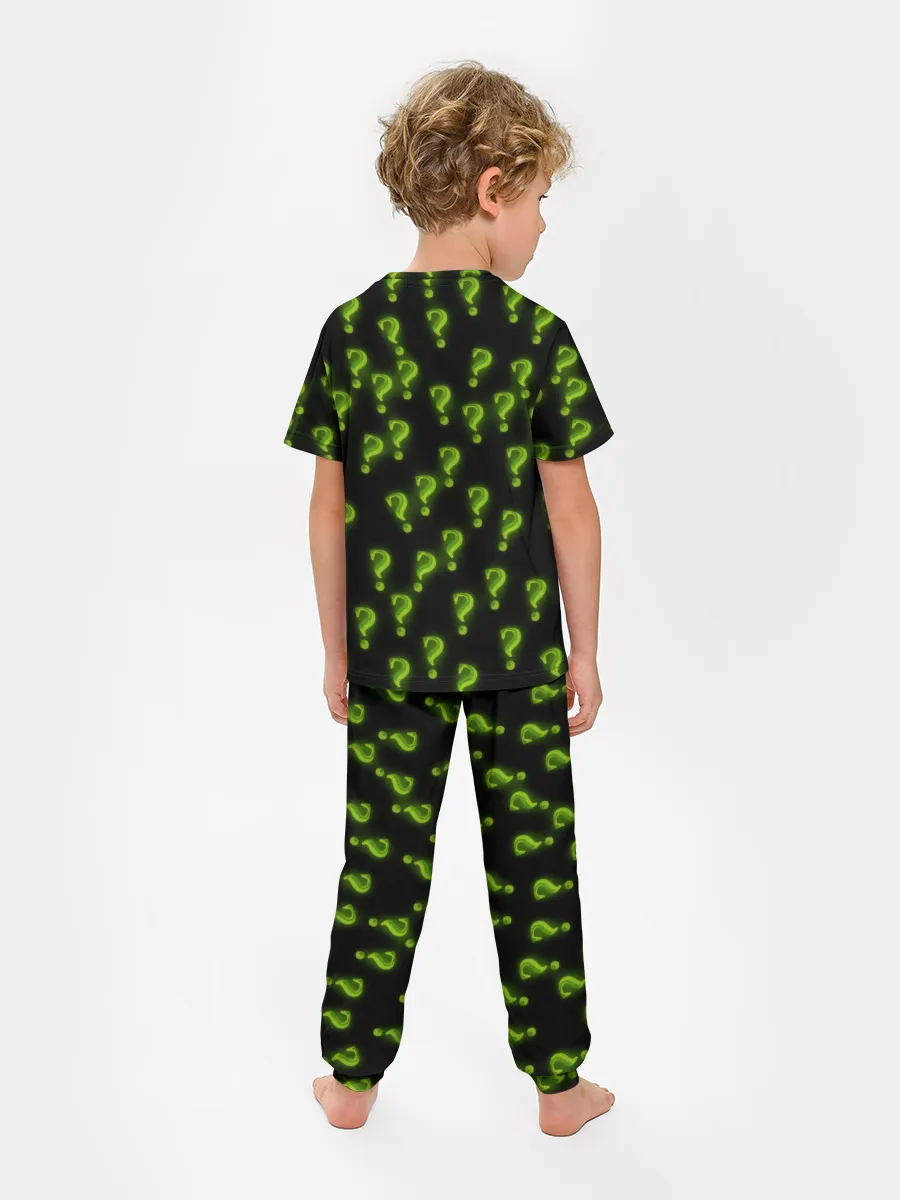 Детская пижама с брюками / Знак вопроса