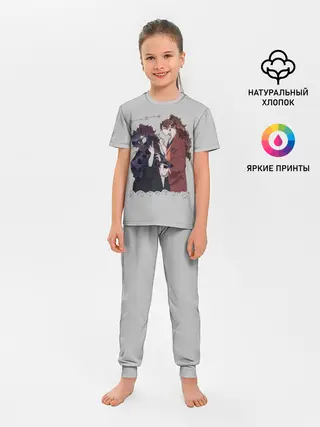 Детская пижама с брюками / Клинок, рассекающий демонов