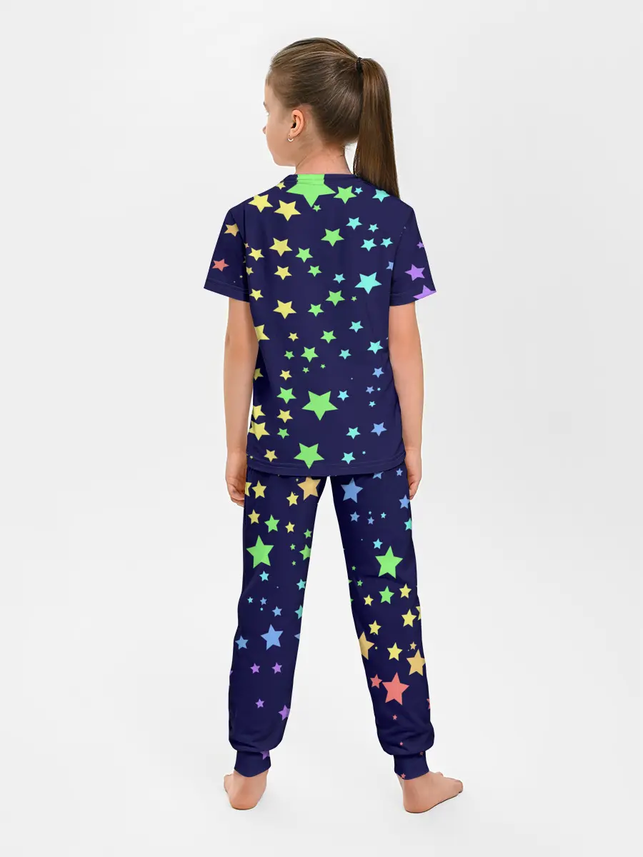 Детская пижама с брюками / Звезды