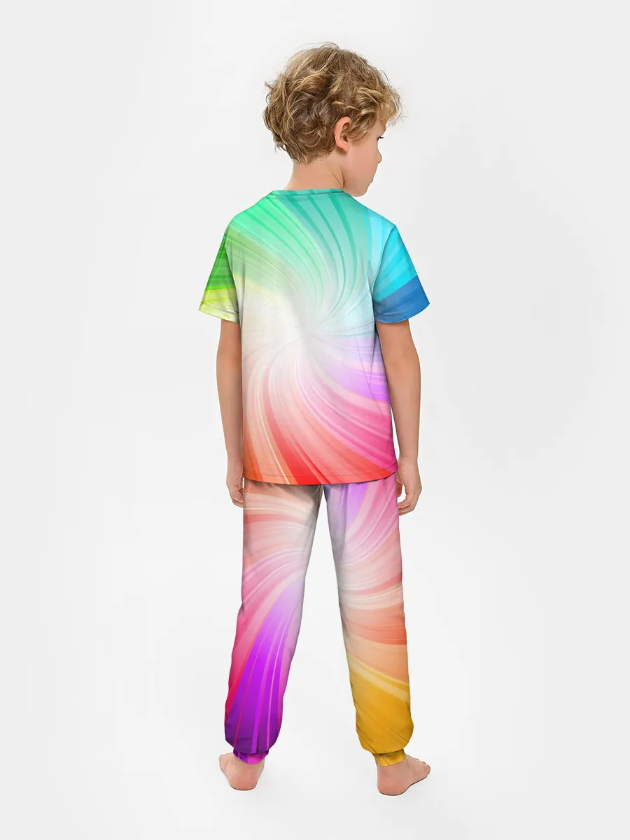 Детская пижама с брюками / Танцующий единорог | Unicorn DAB