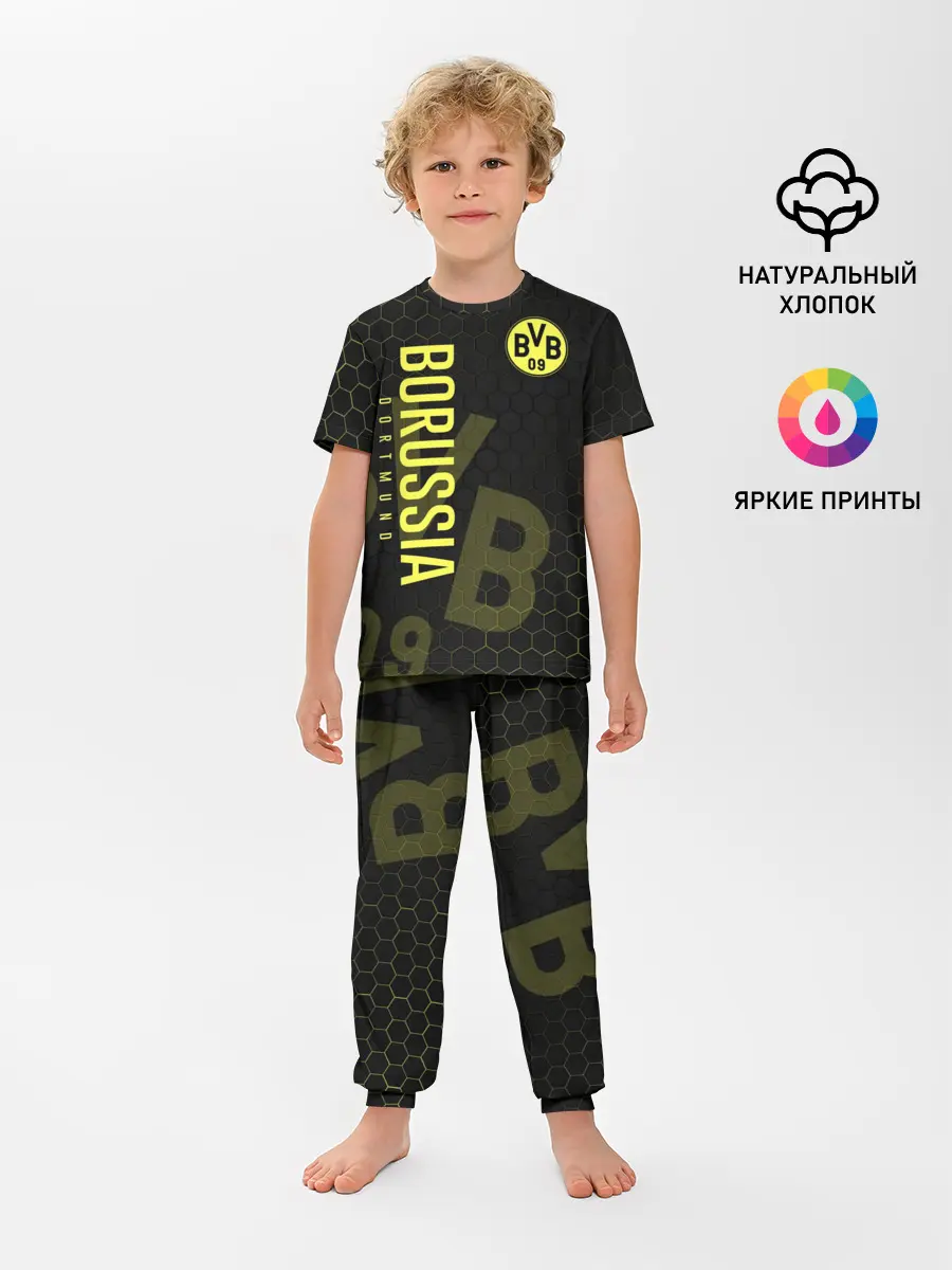 Детская пижама с брюками / Боруссия Дортмунд