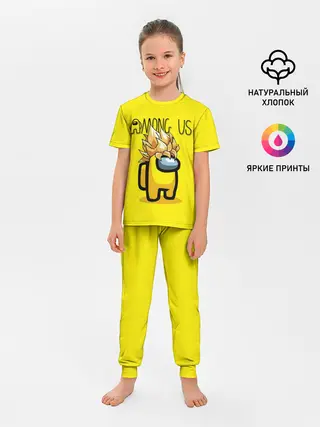 Детская пижама с брюками / Among Us