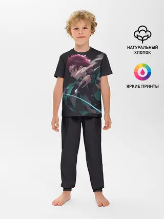 Детская пижама с брюками / Рассекая ночь