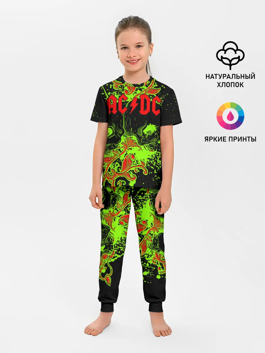 Детская пижама с брюками / AC/DC