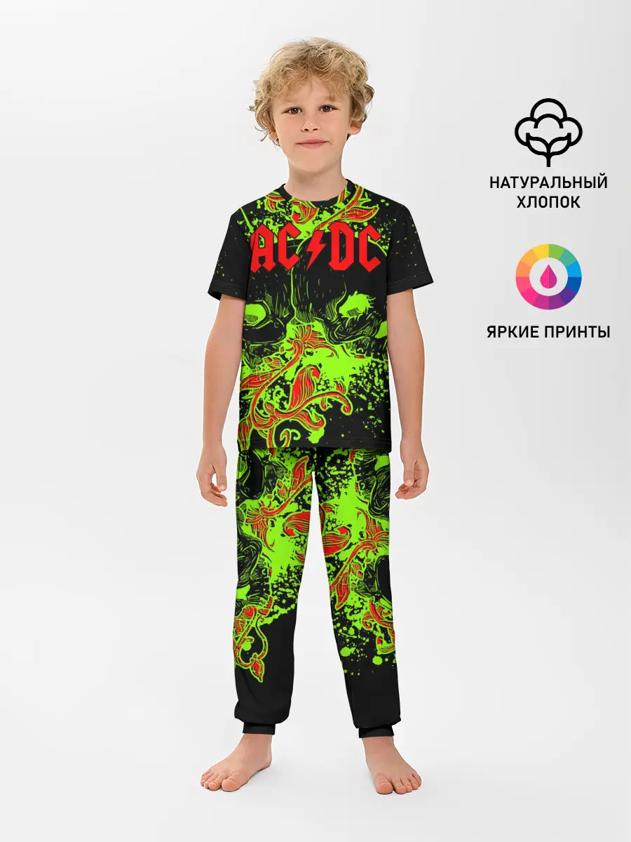 Детская пижама с брюками / AC/DC