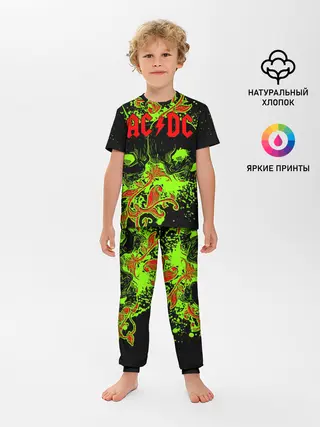 Детская пижама с брюками / AC/DC