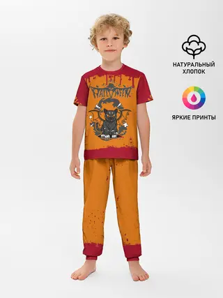 Детская пижама с брюками / ЛЕТУЧАЯ КОТОМЫШЬ | ХЭЛЛОУИН