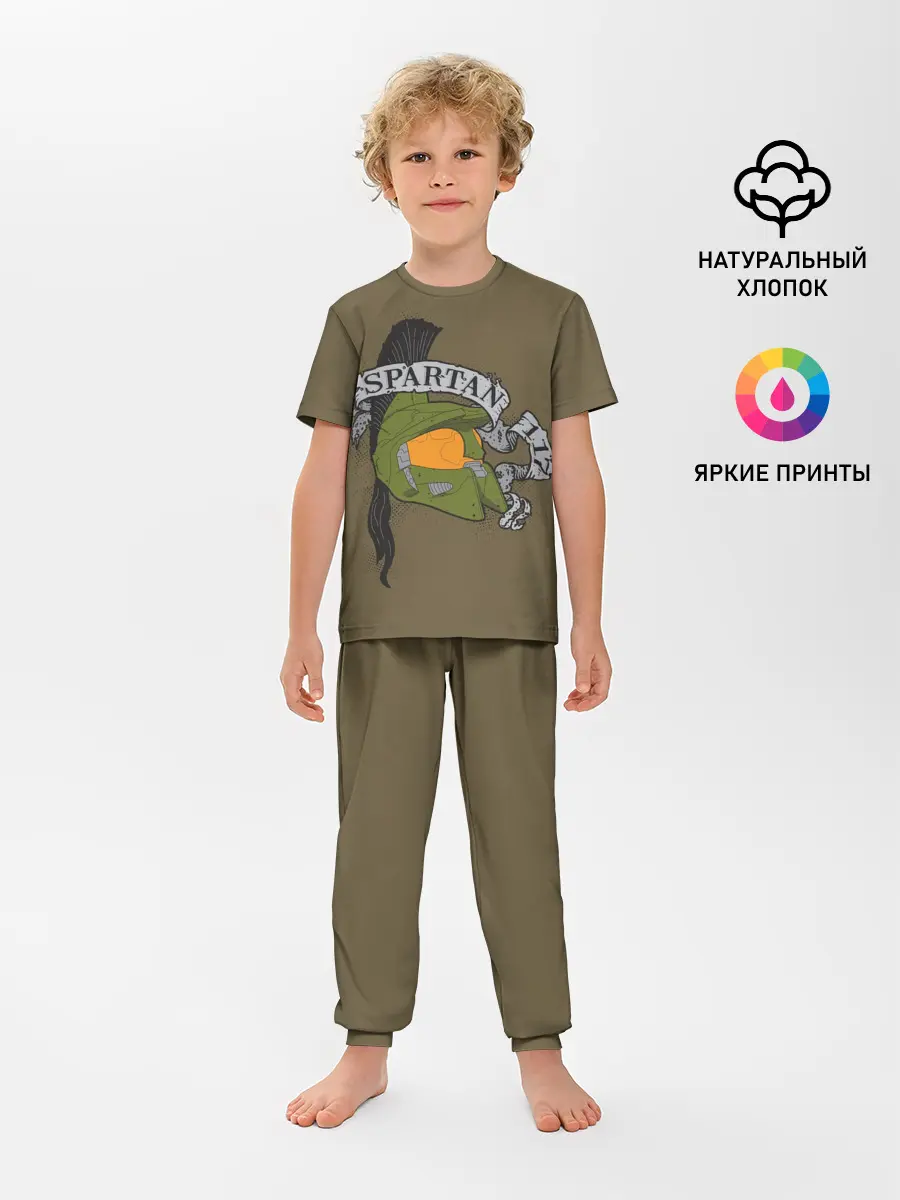 Детская пижама с брюками / Halo Spartans