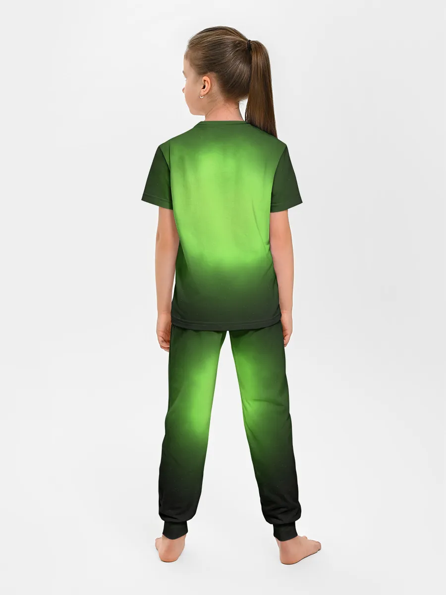 Детская пижама с брюками / MINECRAFT | МАЙНКРАФТ