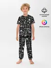 Детская пижама с брюками / Minecraft pattern