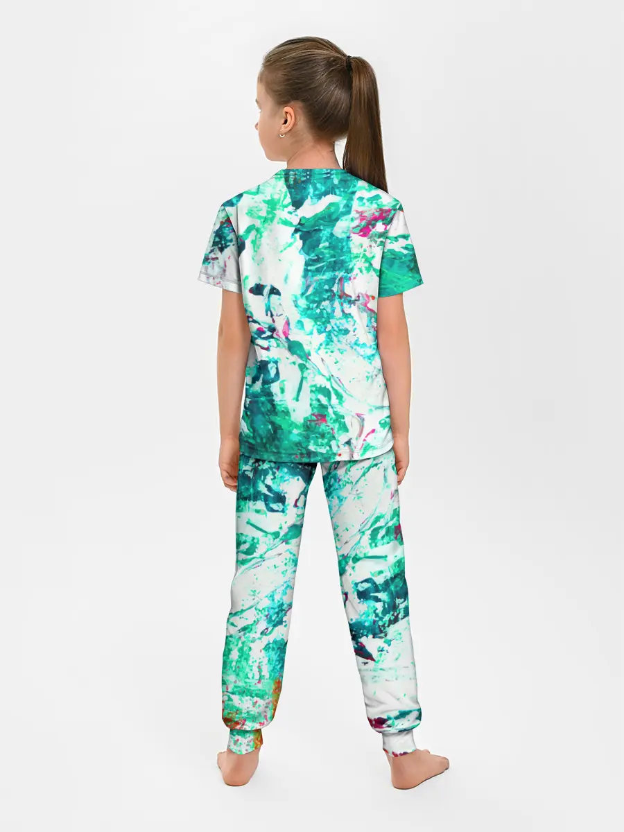 Детская пижама с брюками / Берюза Морской