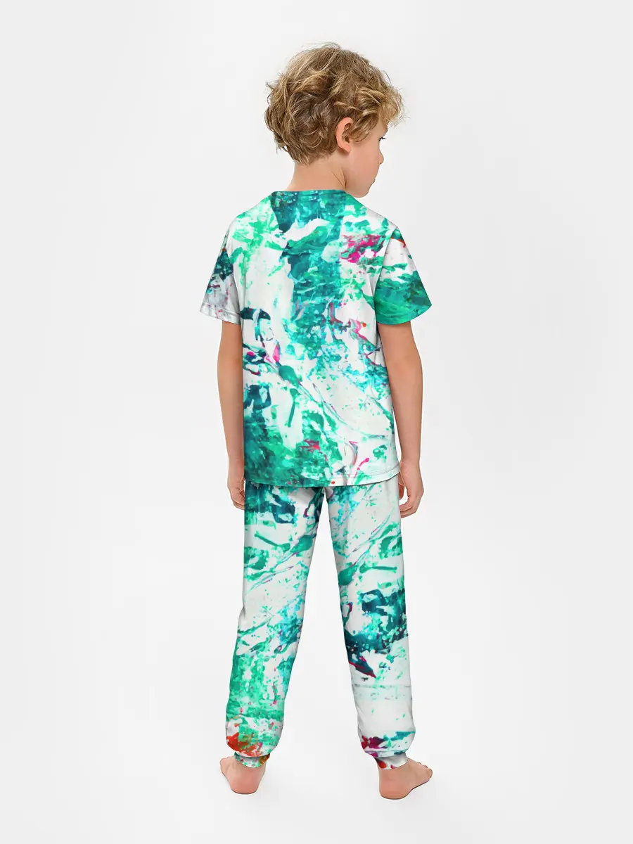 Детская пижама с брюками / Берюза Морской