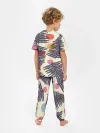 Детская пижама с брюками / Тропики паттерн