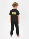 Детская пижама с брюками / FBI. Female Body Inspector.