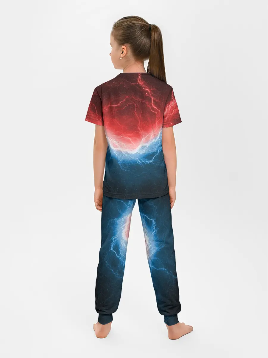 Детская пижама с брюками / Огонь и лёд