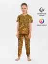 Детская пижама с брюками / Сусальное золото