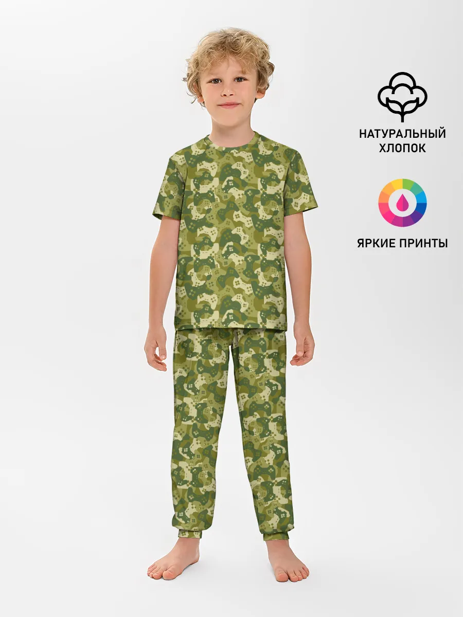 Детская пижама с брюками / Gamer