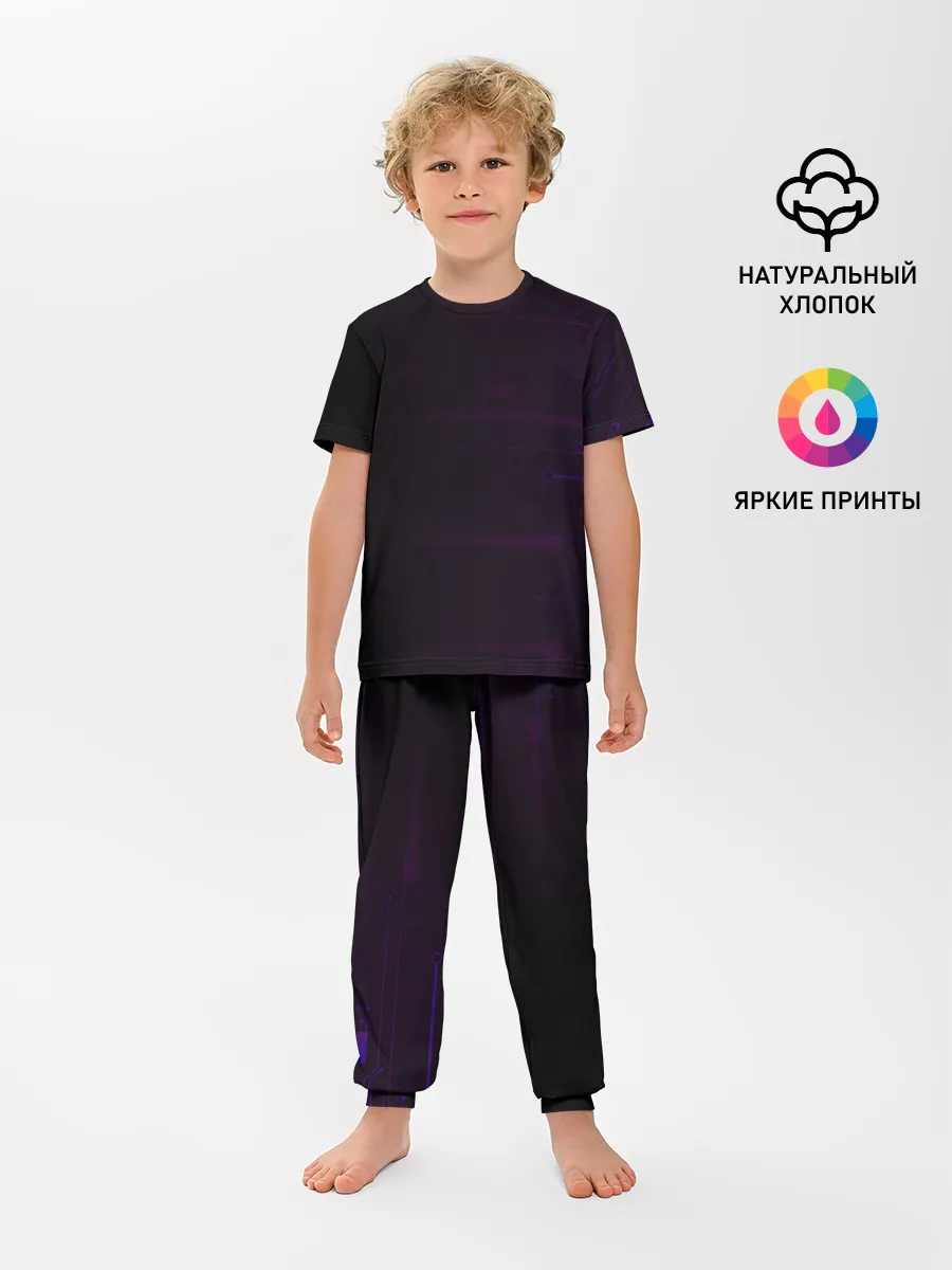 Детская пижама с брюками / Технометрия