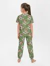 Детская пижама с брюками / Новогодние олени 2022