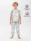 Детская пижама с брюками / для швеи