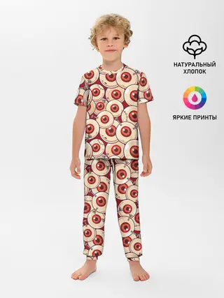 Детская пижама с брюками / Zombie Глаза