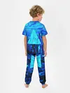 Детская пижама с брюками / ГОРОД В НЕОНЕ