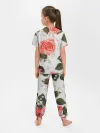 Детская пижама с брюками / Нежные розы