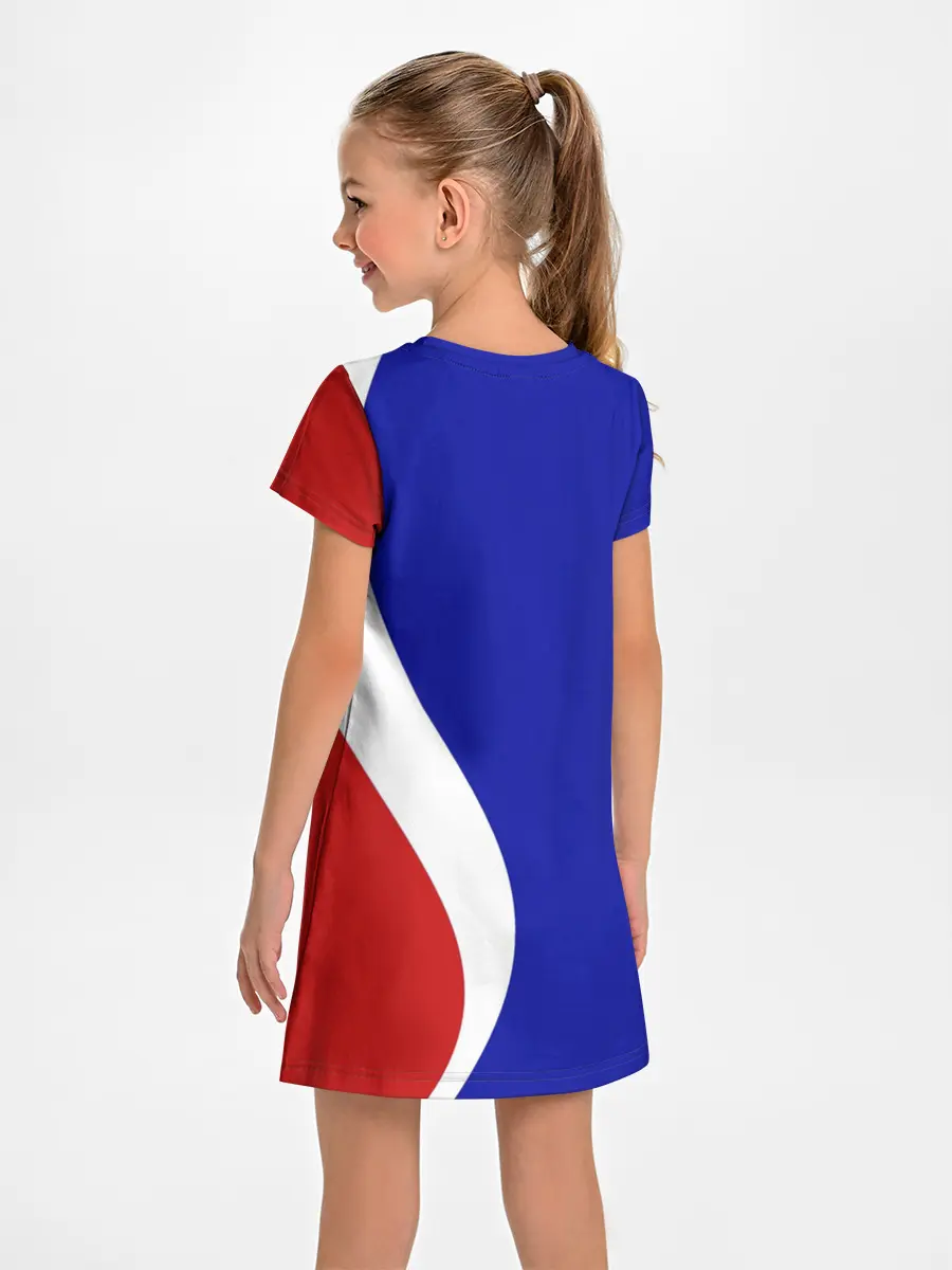 Детское платье / Герб РФ Триколор