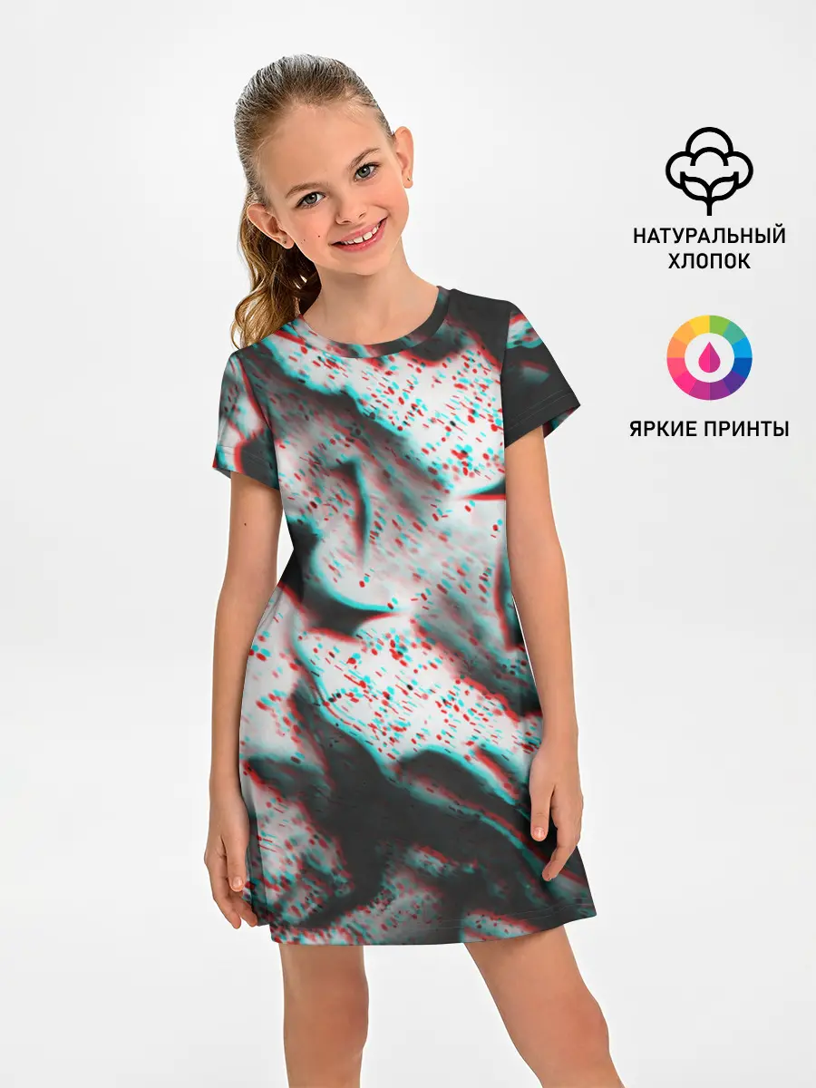 Детское платье / ОГОНЬ ГЛИТЧ