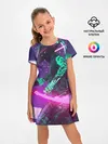 Детское платье / Неоновый Самурай