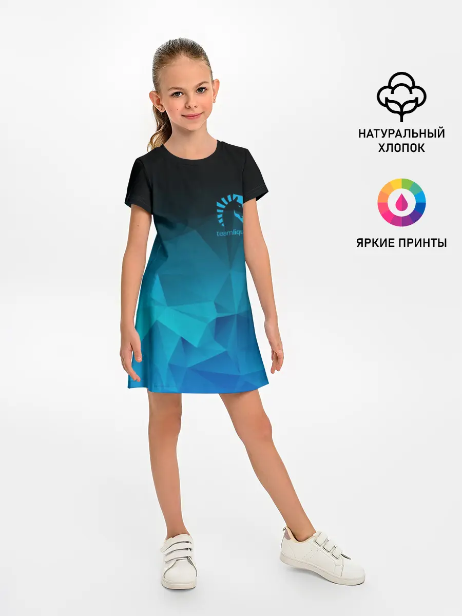 Детское платье / TEAM LIQUID E-SPORT