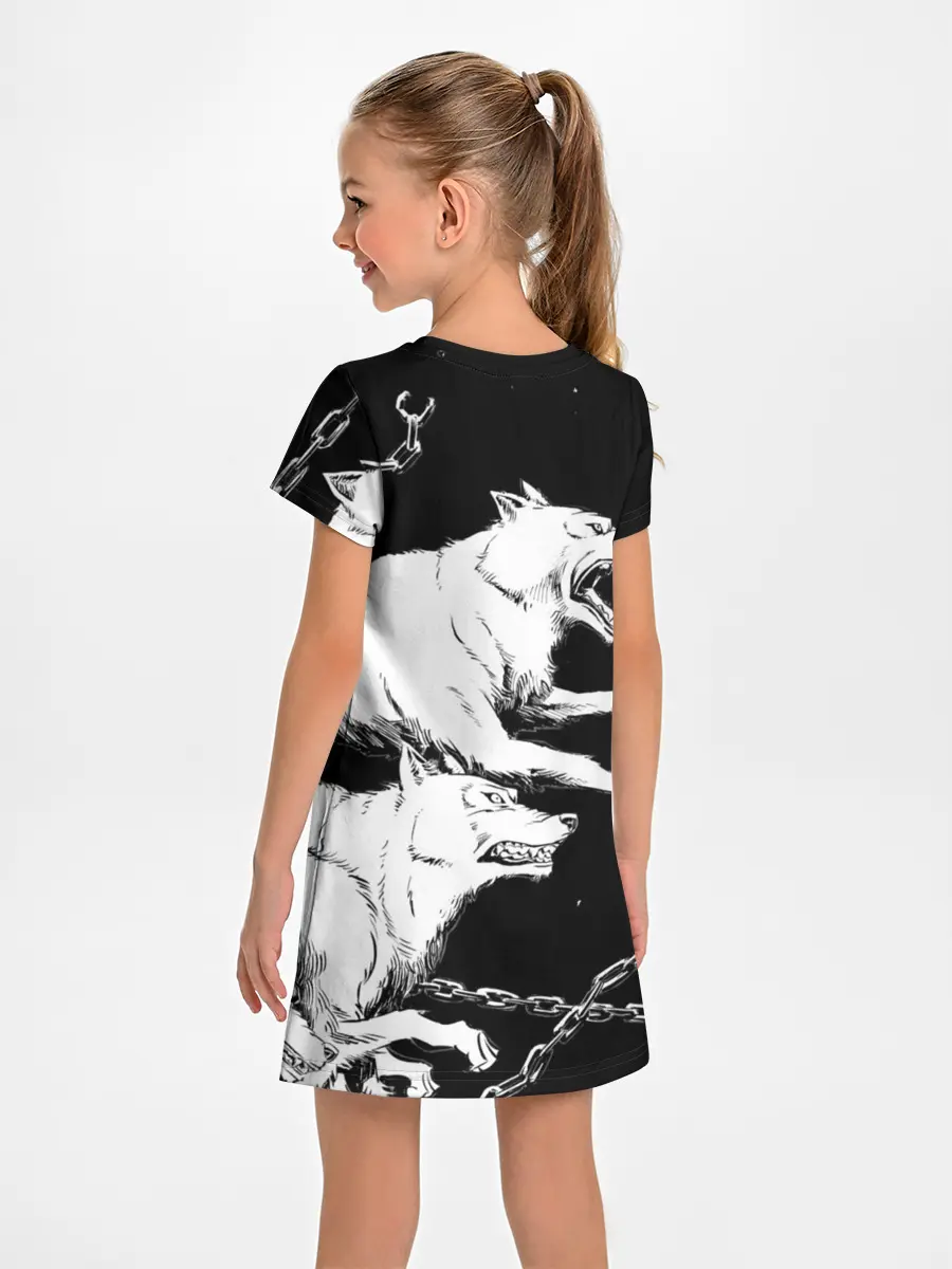 Детское платье / Белые волки