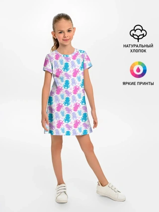 Детское платье / Осьминоги