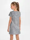Детское платье / Серый бетон