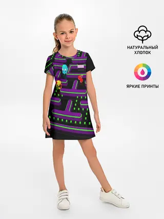 Детское платье / PAC-MAN 3D